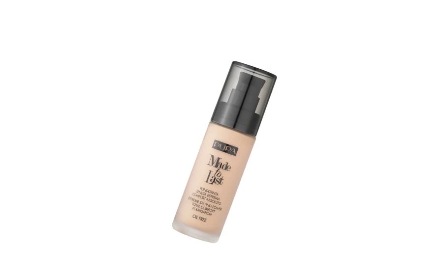 PUPA MILANO Made To Last Foundation - 30 Natural Beige, Long-Lasting Liquid Makeup