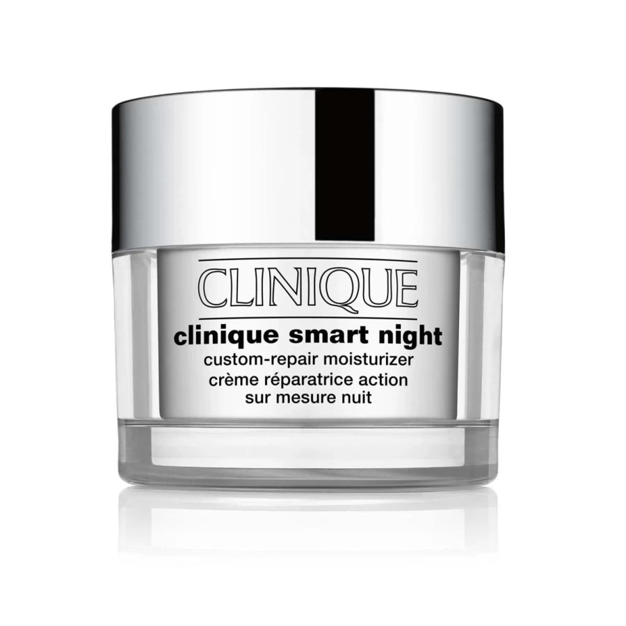 CLINIQUE Smart Night Custom-Recovery Moisturizer 50ml for Dry To Normal Skin - Grey