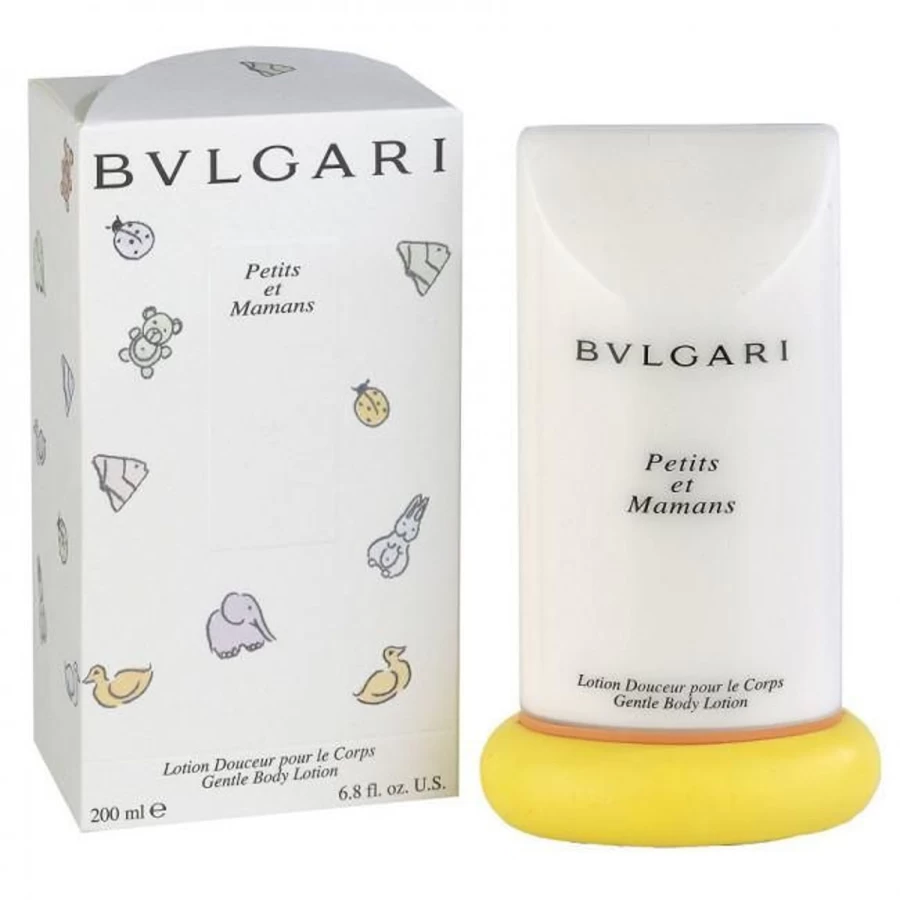 BULGARI Petits Et Mamans Gentle Body Lotion for Babies & Mothers – Transparent Moisturizing Formula