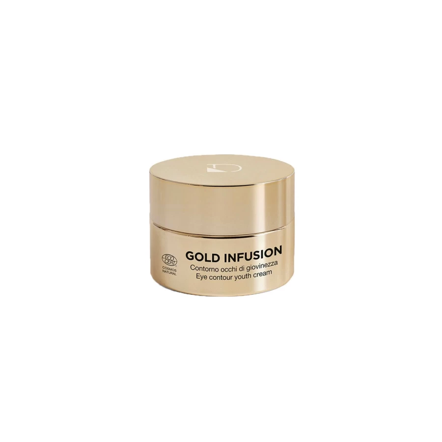 DIEGO DALLA PALMA Gold Infusion Eye Contour Youth Cream - Golden Yellow Anti-Aging Treatment