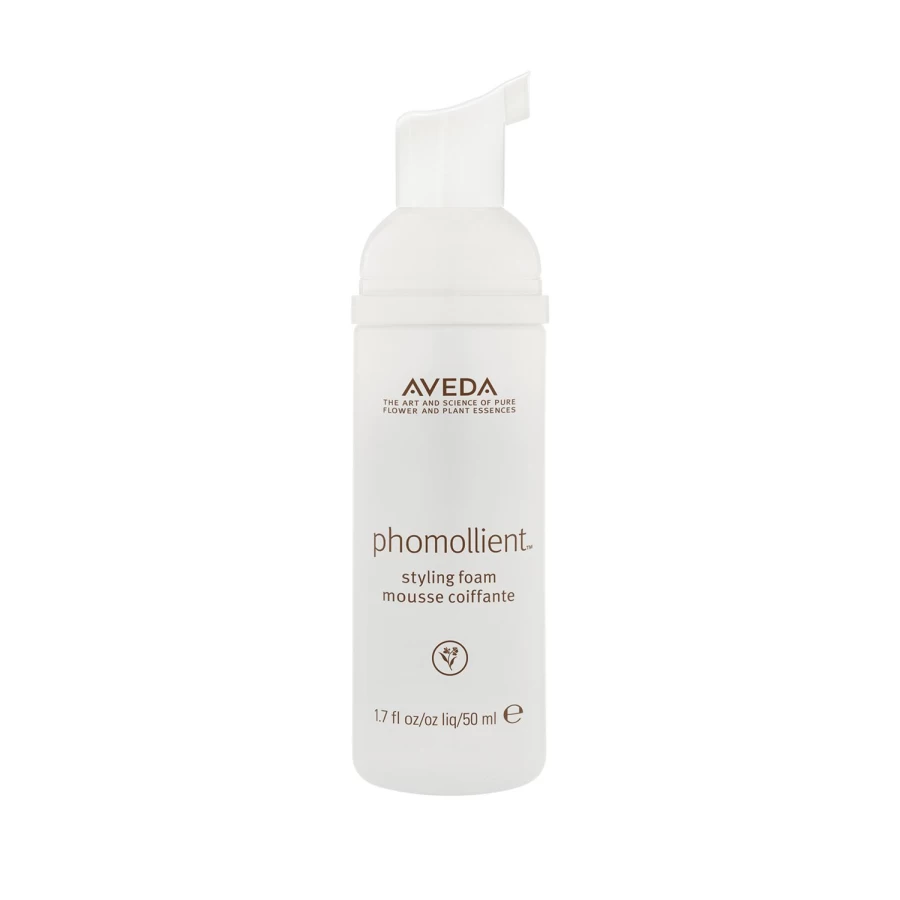 AVEDA Phomollient Styling Foam 50ml - Lightweight Hair Styling Foam for Volume & Hold, White