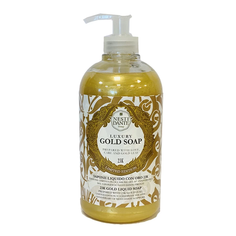 "NESTI DANTE Luxury Golden Yellow Hand Sanitizer Gel – Premium Gold Hand Gel"