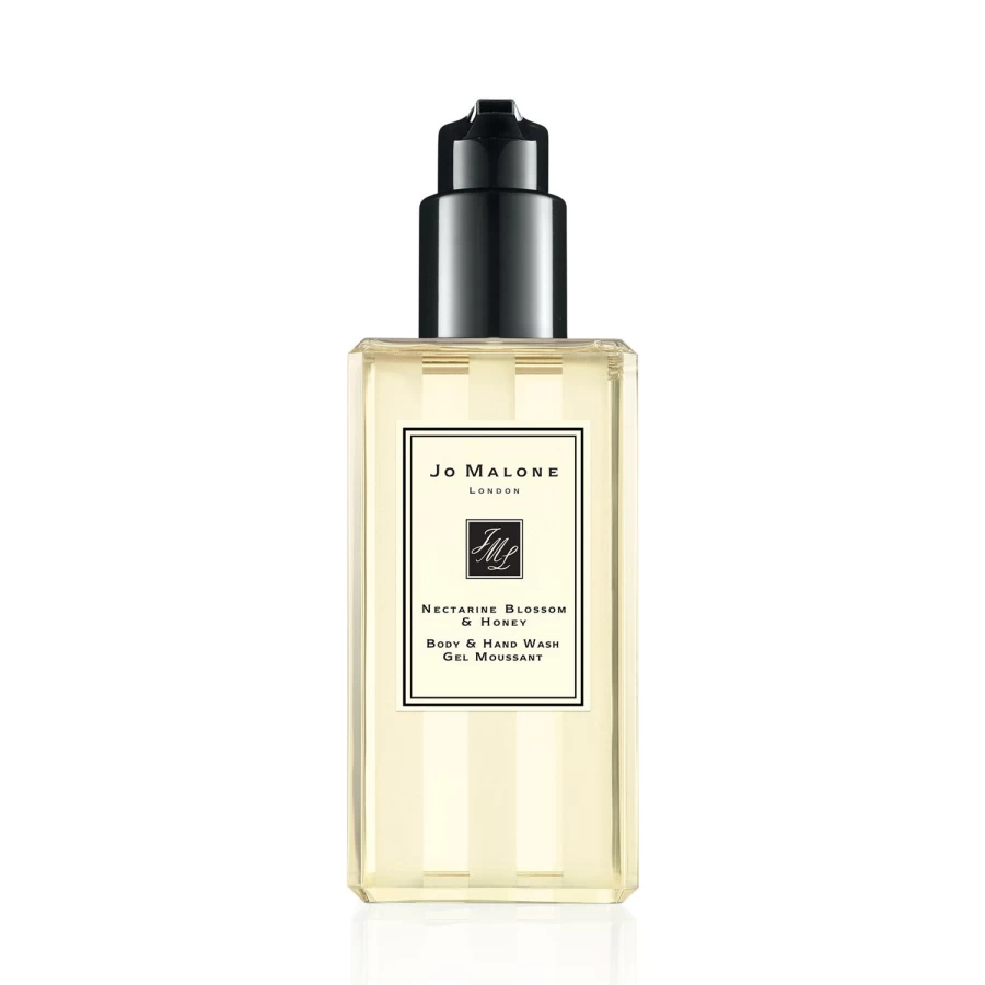 JO MALONE LONDON Nectarine Blossom & Honey Body & Hand Wash 250ml - Luxurious Beige Scented Cleanser for Soft Skin