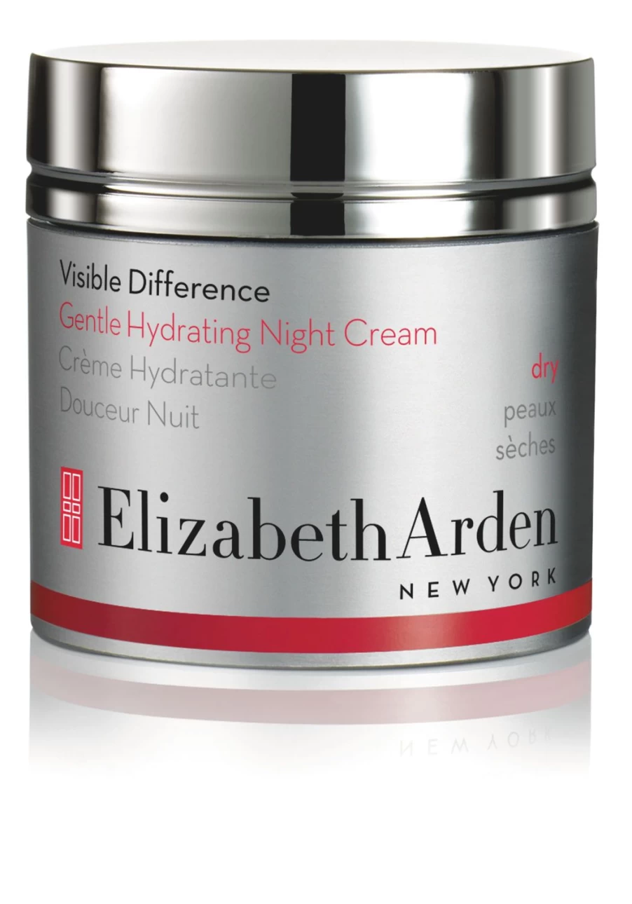 Elizabeth Arden Visible Difference Gentle Hydrating Night Cream - 50ml, White, Moisturizing Skincare for Overnight Renewal