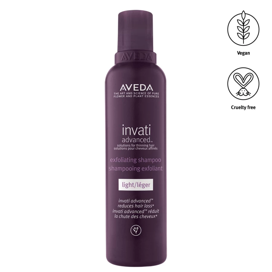 AVEDA Invati Advanced Exfoliating Purple Shampoo for Scalp Renewal & Hair Thickening