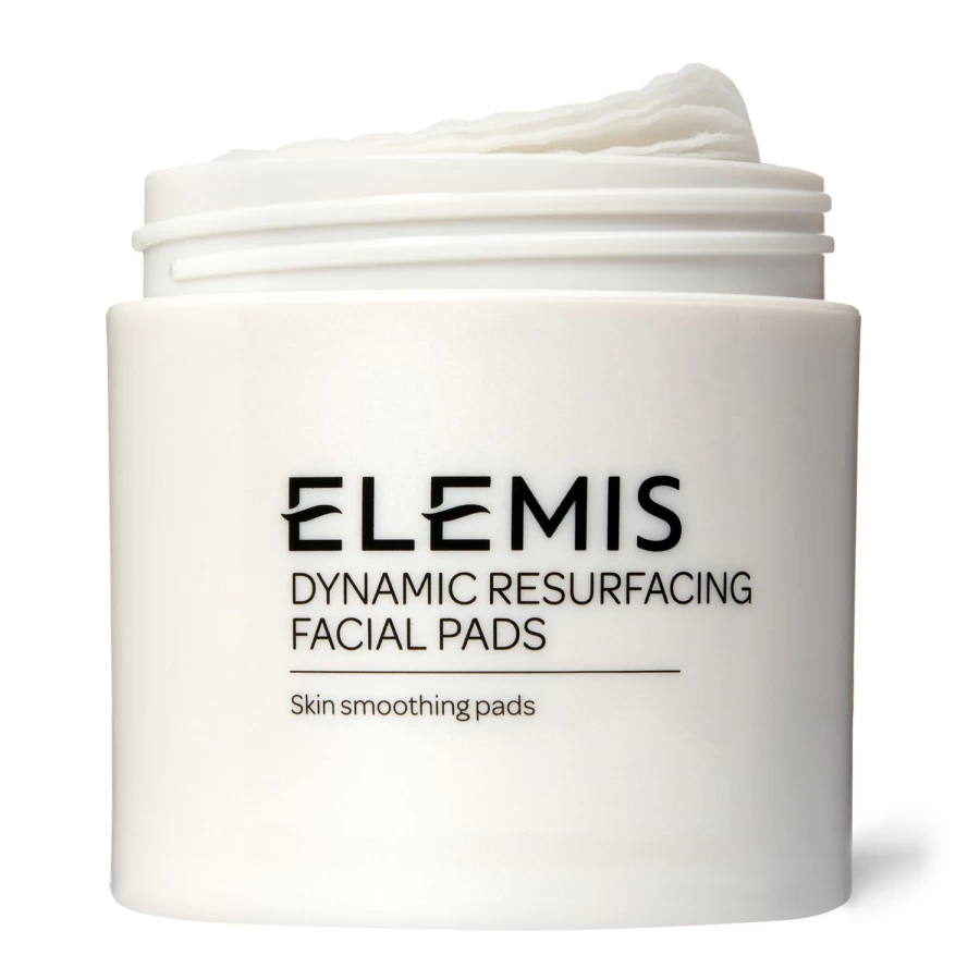 ELEMIS Dynamic Resurfacing Facial Pads - Exfoliating & Brightening White Peel Pads for Smooth Skin