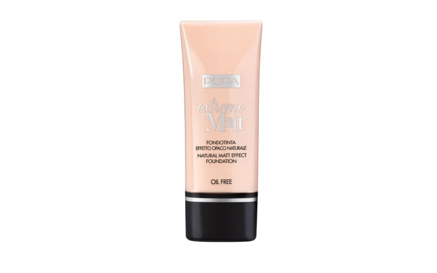 PUPA MILANO Extreme Matt Fluid Foundation - 040 Medium Beige, Long-Lasting Matte Finish
