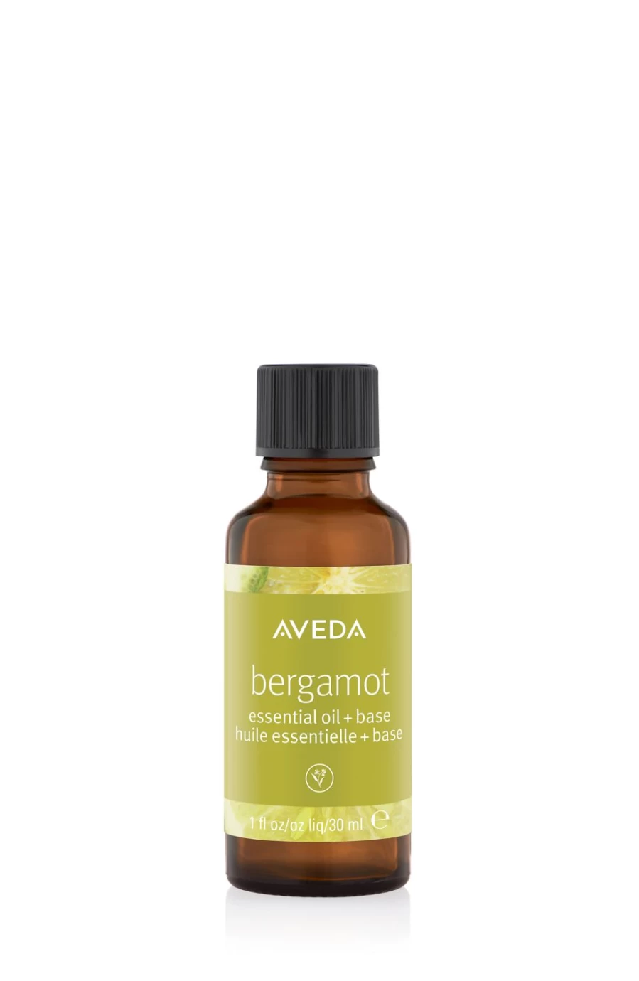 AVEDA Bergamot Essential Oil - 30ml, Pure & Natural Aromatherapy Oil, Brown Glass Bottle