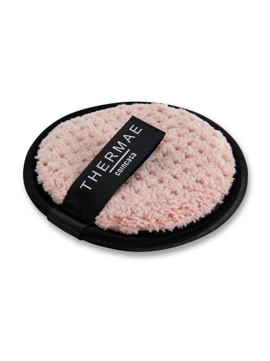 COINCASA Pink Reusable Makeup Remover Pads Set of 2 - Eco-Friendly Makeup Disks