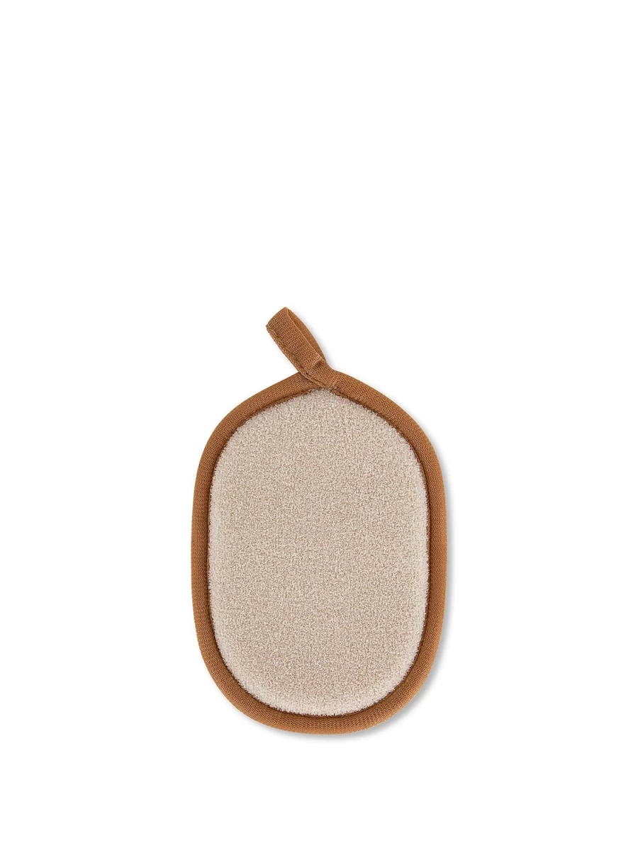 COINCASA Brown Body Exfoliating Cloth for Smooth Skin - Premium Loofah Scrubber