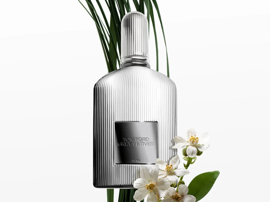 TOM FORD BEAUTY Grey Vetiver Eau de Parfum 50ml - Silver Grey Fragrance for Men
