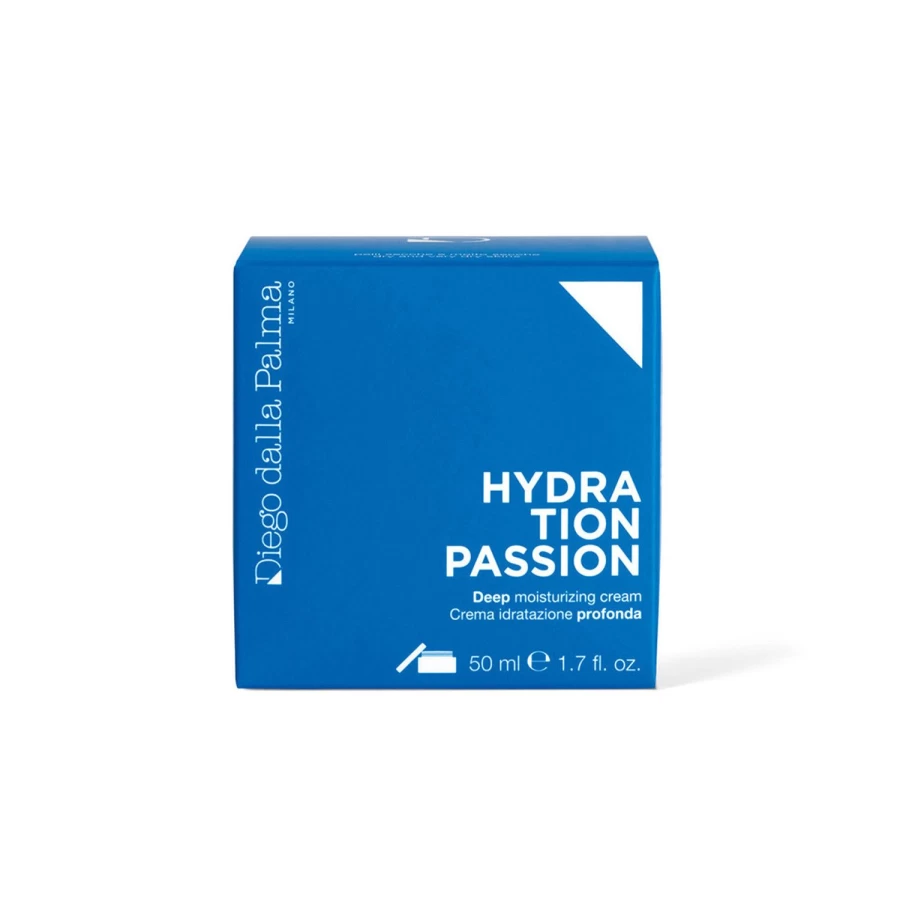 DIEGO DALLA PALMA Hydration Passion Deep Moisturizing Cream - Light Blue Intensive Moisturizer for Dry Skin