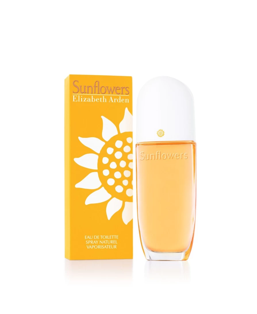 Elizabeth Arden Sunflower Eau de Parfum 100ml - Floral Fragrance for Women, Yellow Bottle