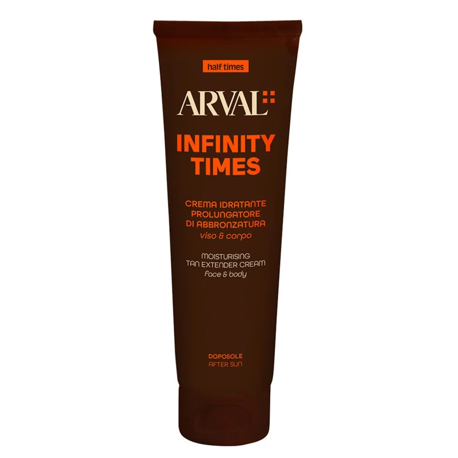 ARVAL Infinity Times Watch - Premium Brown Leather Strap Chronograph for Men