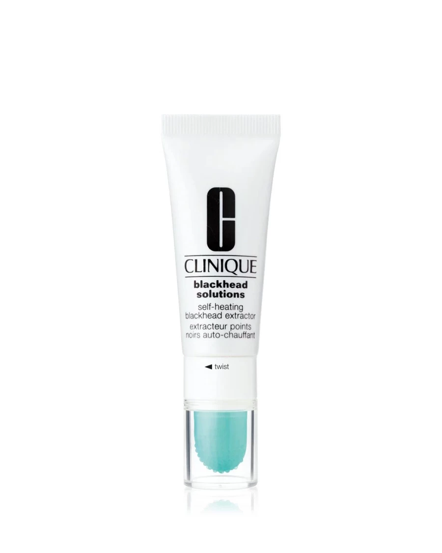 CLINIQUE Self-Heating Blackhead Extractor - Green Formula, 20ml Pore Treatment for Deep Cleansing