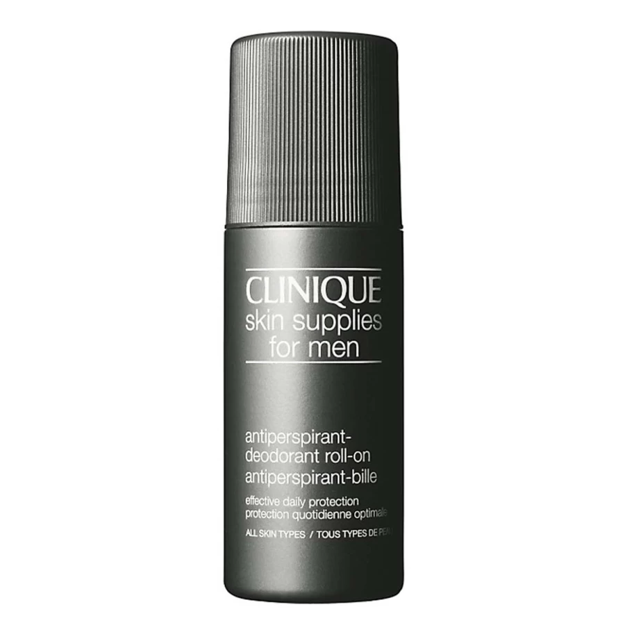 Clinique Black Men's Deodorant Roll-On 75ml - Fresh Scent, Long-Lasting Protection
