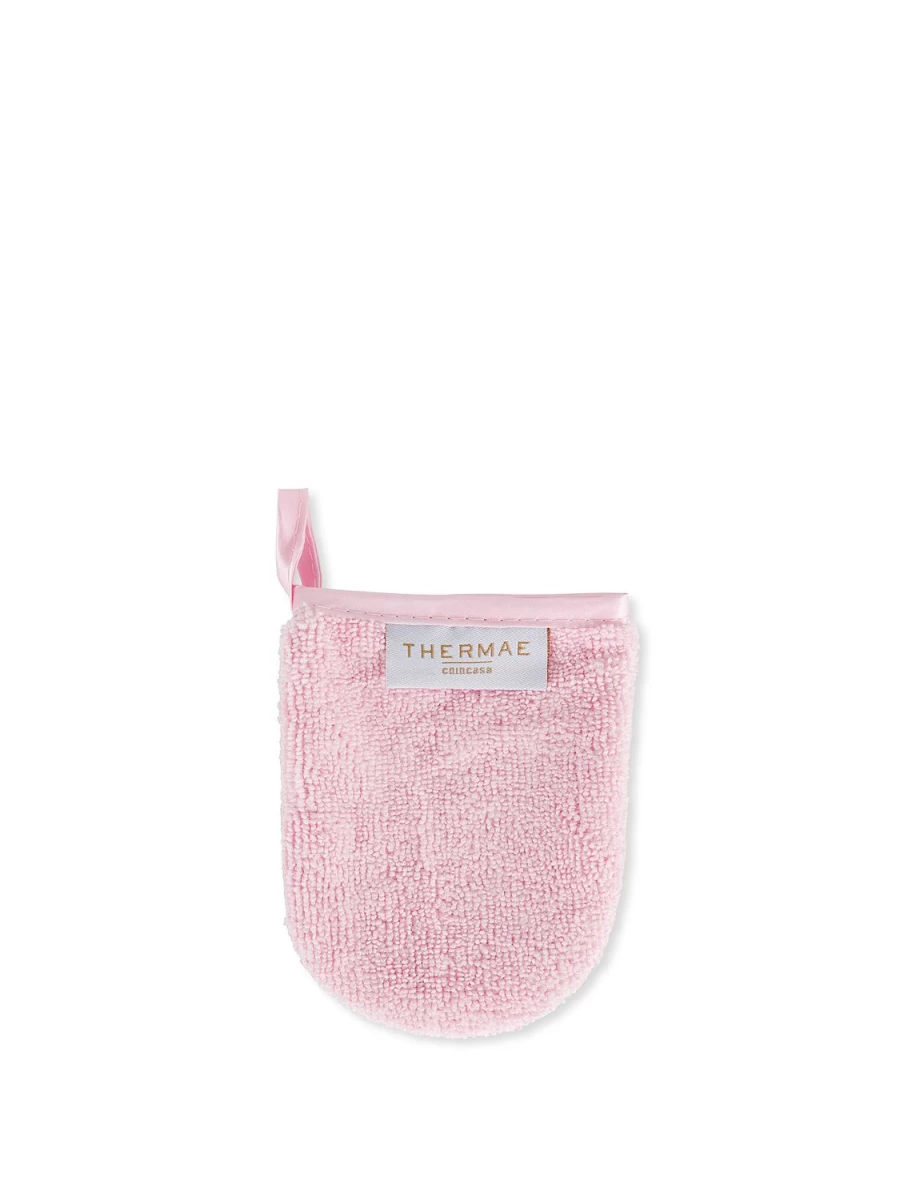 COINCASA Reusable Makeup Remover Glove - Pink, Gentle Cleansing & Eco-Friendly Beauty Accessory for All Skin Types