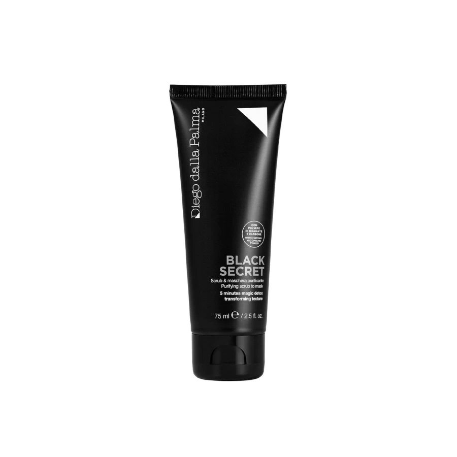 DIEGO DALMA PALMA Secret Black Purifying Scrub & Mask - Deep Cleansing Exfoliator