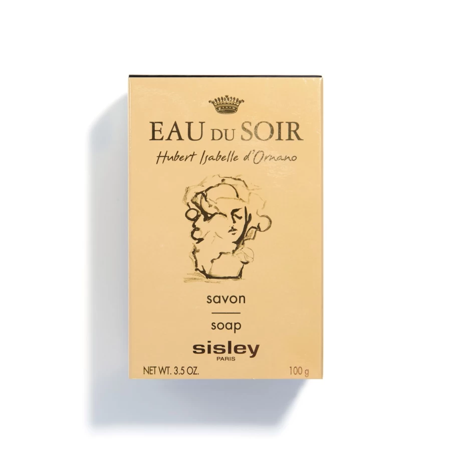 SISLEY PARIS Eau Du Soir Perfumed Soap - Transparent Luxury Scented Bar for Evening