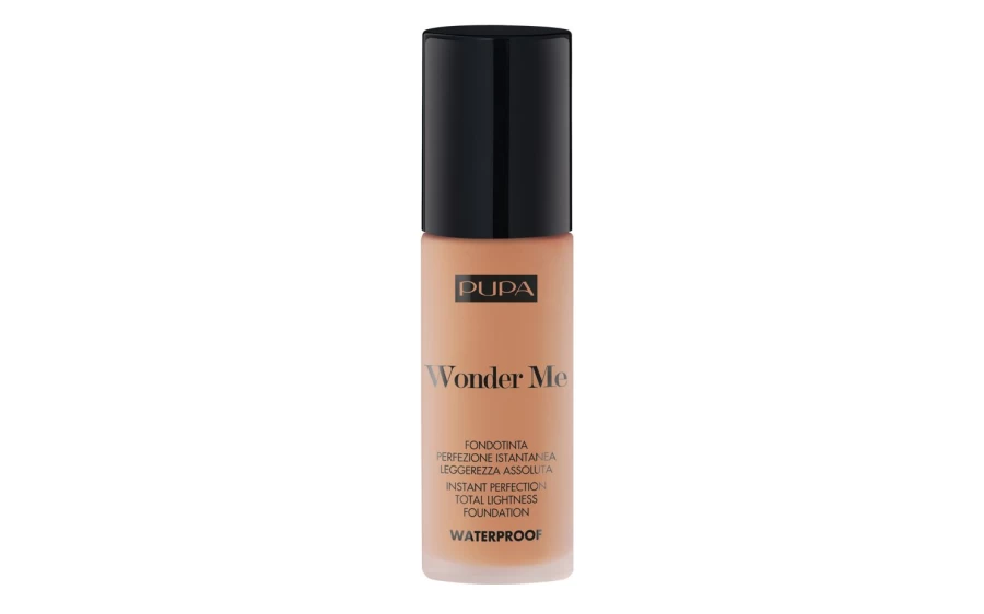 PUPA MILANO Wonder Me Foundation - 060 Biscuit, Long-Lasting Liquid Makeup, Flawless Coverage