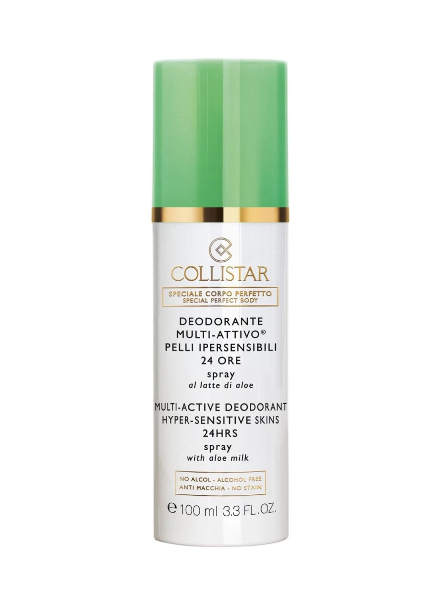 COLLISTAR Multi-Active 24-Hour White Deodorant for Long-Lasting Freshness