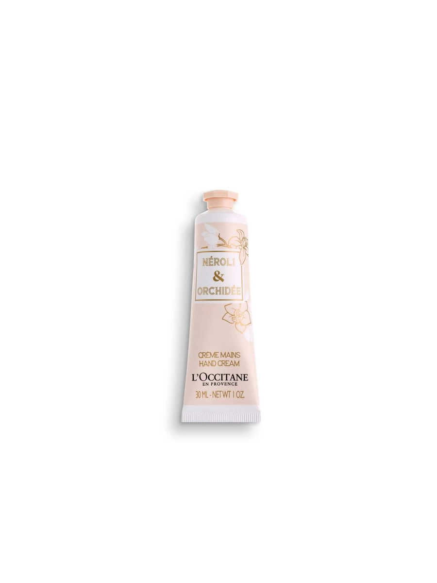 L'OCCITANE Neroli Orchid Moisturizing Hand Cream 30ml - Transparent Hydrating Formula