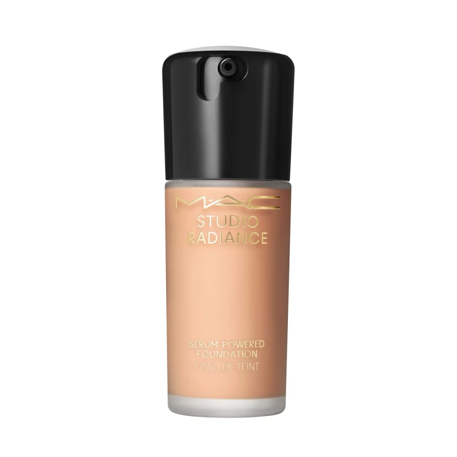 MAC COSMETICS Studio Radiance Serum-Powered Foundation NW25 - Hydrating Medium Coverage Makeup with Radiant Finish