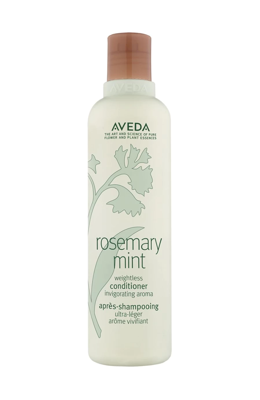 AVEDA Rosemary Mint Weightless Conditioner 250ml - Lightweight Hydrating Hair Conditioner for All Hair Types, Green Packaging