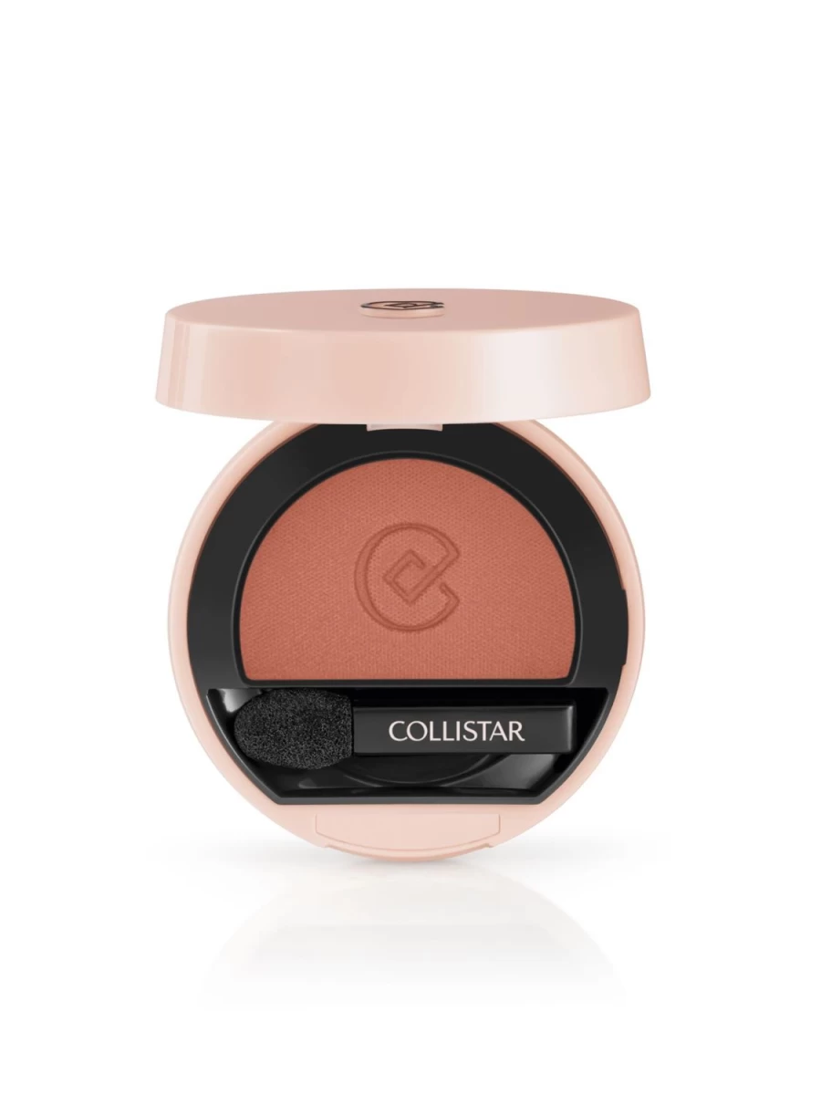 COLLISTAR Impeccable Compact Eye Shadow in 130 Paprika Matte - Matte Finish Long-Lasting Eyeshadow