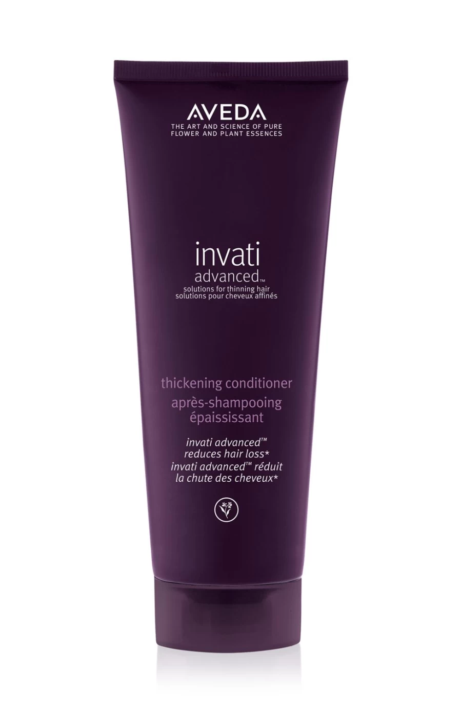 AVEDA Invati Advanced Restructuring Conditioner 200ml - Purple, Sulfate-Free Hair Treatment for Thinning Hair