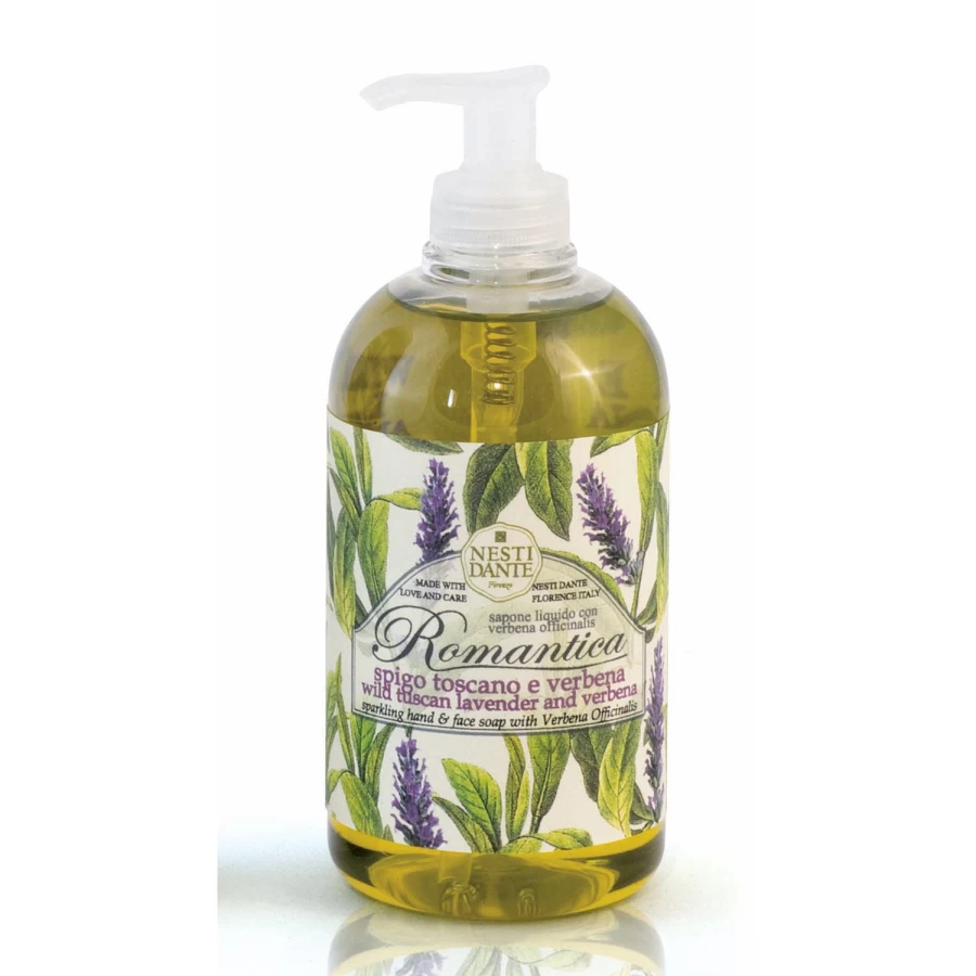 NESTI DANTE Spigo & Verbena Shower Gel - Refreshing Green Botanical Body Wash