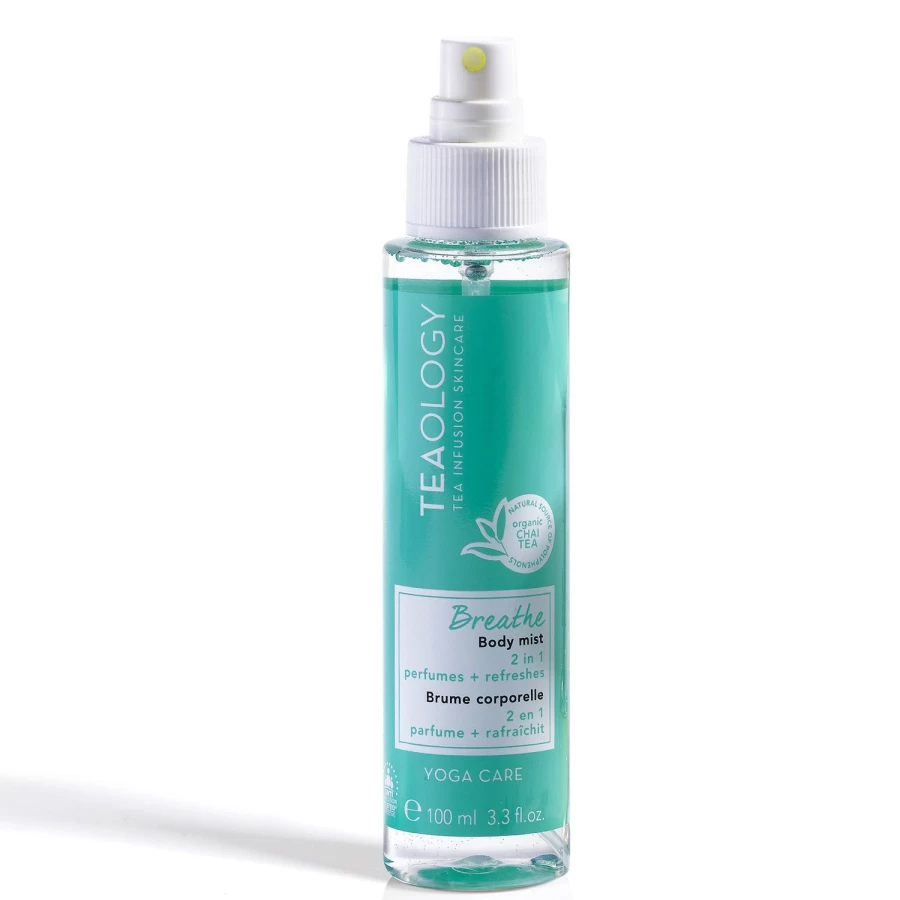 TEAOLOGY Breathe Body Mist - 100ml Light Blue Fragrance Mist for Women, Hydrating & Refreshing