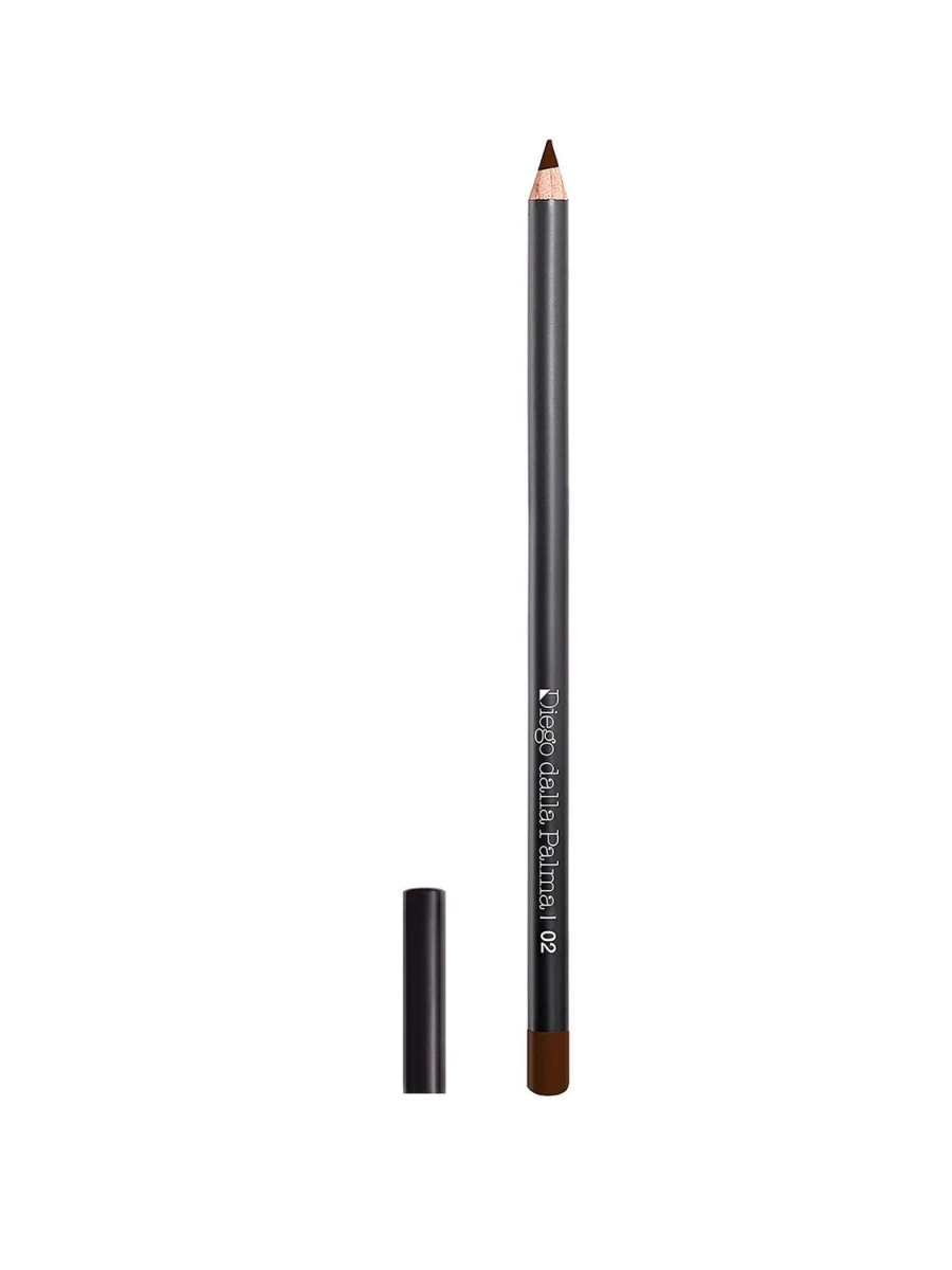 DIEGO DALLA PALMA Dark Brown Eye Pencil - 02 Waterproof Long-Lasting Eyeliner