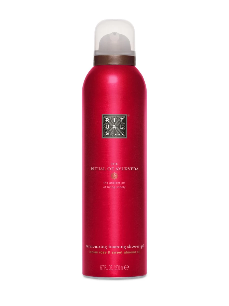 RITUALS Red Foaming Shower Gel - Luxurious Bath & Body Wash for Soft Skin