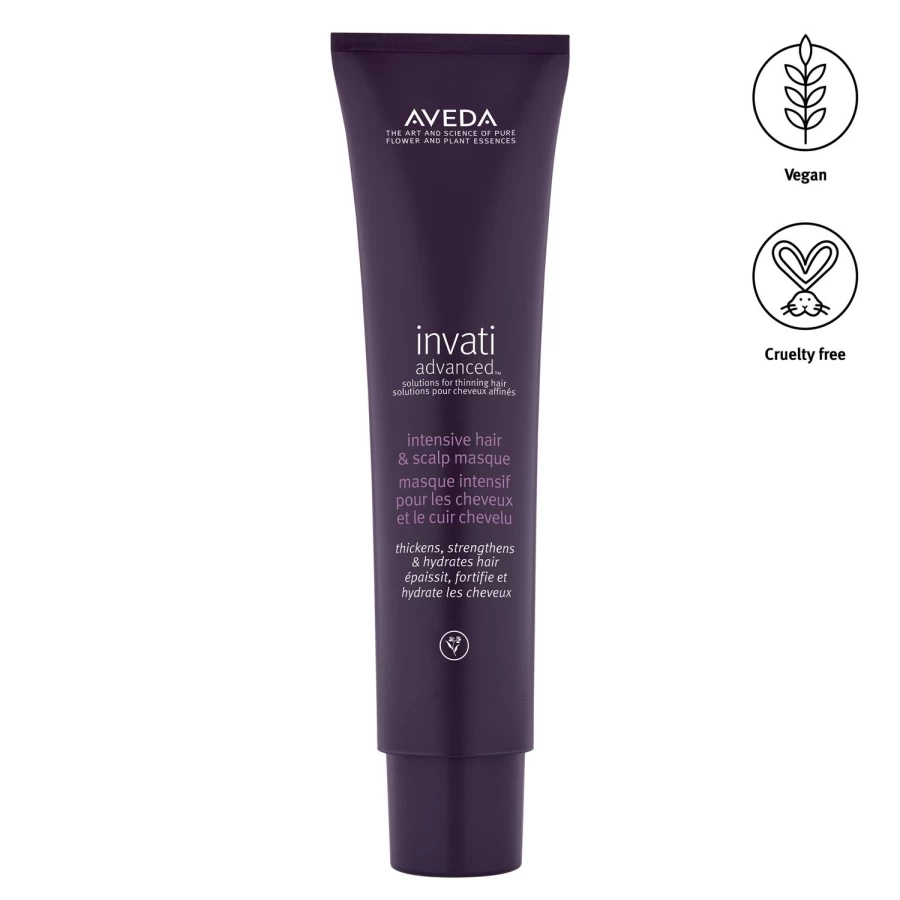 AVEDA Invati Advanced Purple Hair & Scalp Masque for Thicker, Healthier Hair