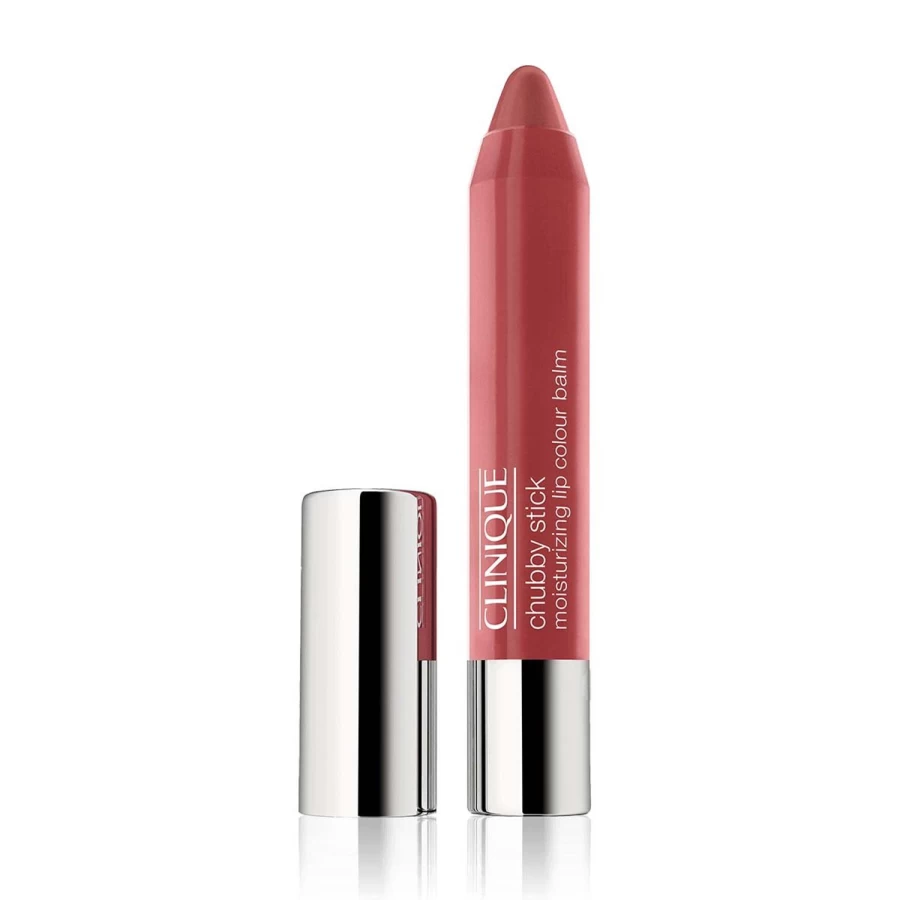CLINIQUE Chubby Stick Moisturizing Lip Colour Balm in 04 Mega Melon - 3g Hydrating Lip Balm with Sheer Color