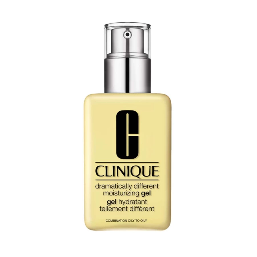 CLINIQUE Dramatically Different Moisturizing Gel for Oily Skin - 50ml Hydrating Face Moisturizer, Oil-Free, Lightweight Formula, Yellow