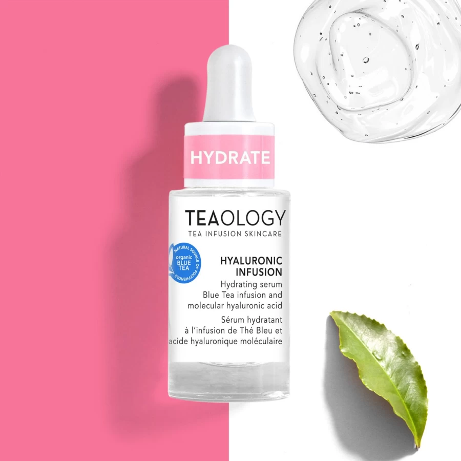 TEAOLOGY Hyaluronic Acid Infusion Serum 15ml - Hydrating Facial Treatment for Glowing Skin