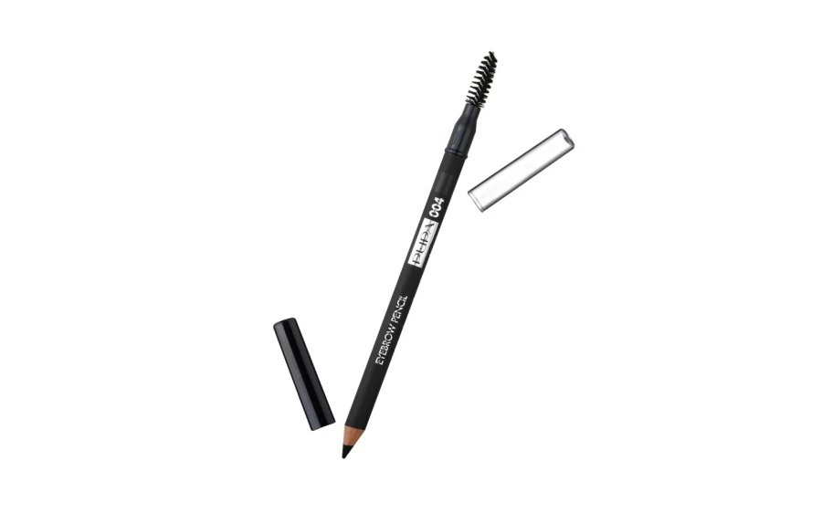 PUPA MILANO Eyebrow Pencil in 004 Extra Dark Brown - Waterproof & Long-Lasting Brow Definer