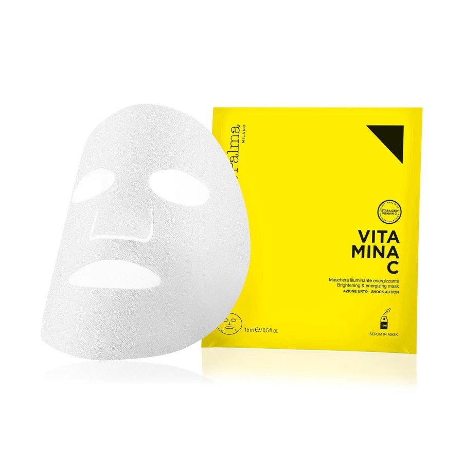 DIEGO DALLA PALMA Vitamin C Brightening & Energizing Face Mask - Yellow, Glow Boosting & Revitalizing