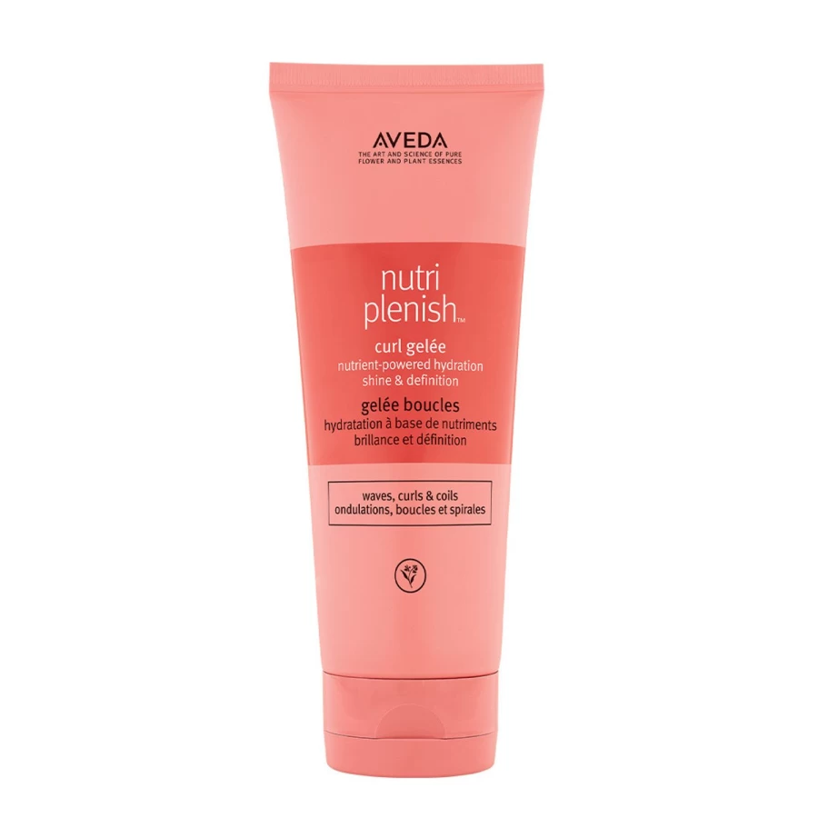 AVEDA Nutriplenish Curl Gelee for Defined Curls - Hydrating Hair Gel, White