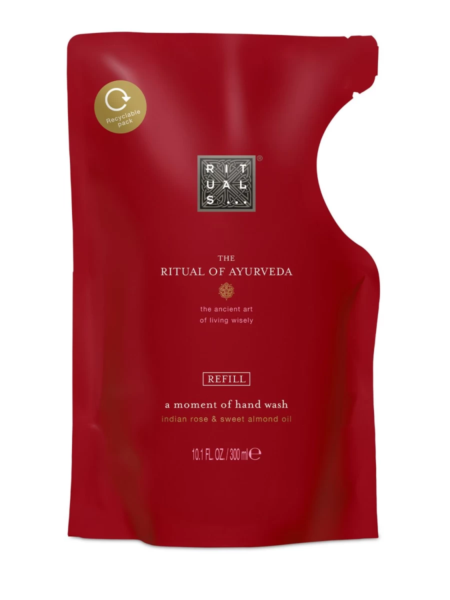 RITUALS Red Refill Hand Soap - Luxurious Liquid Soap Refill for Elegant Hygiene