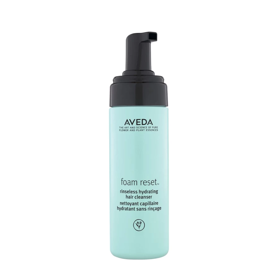 AVEDA Light Blue Foam Reset Rinseless Hydrating Foam Cleanser 150ml - Moisturizing Face Wash for Refreshed Skin