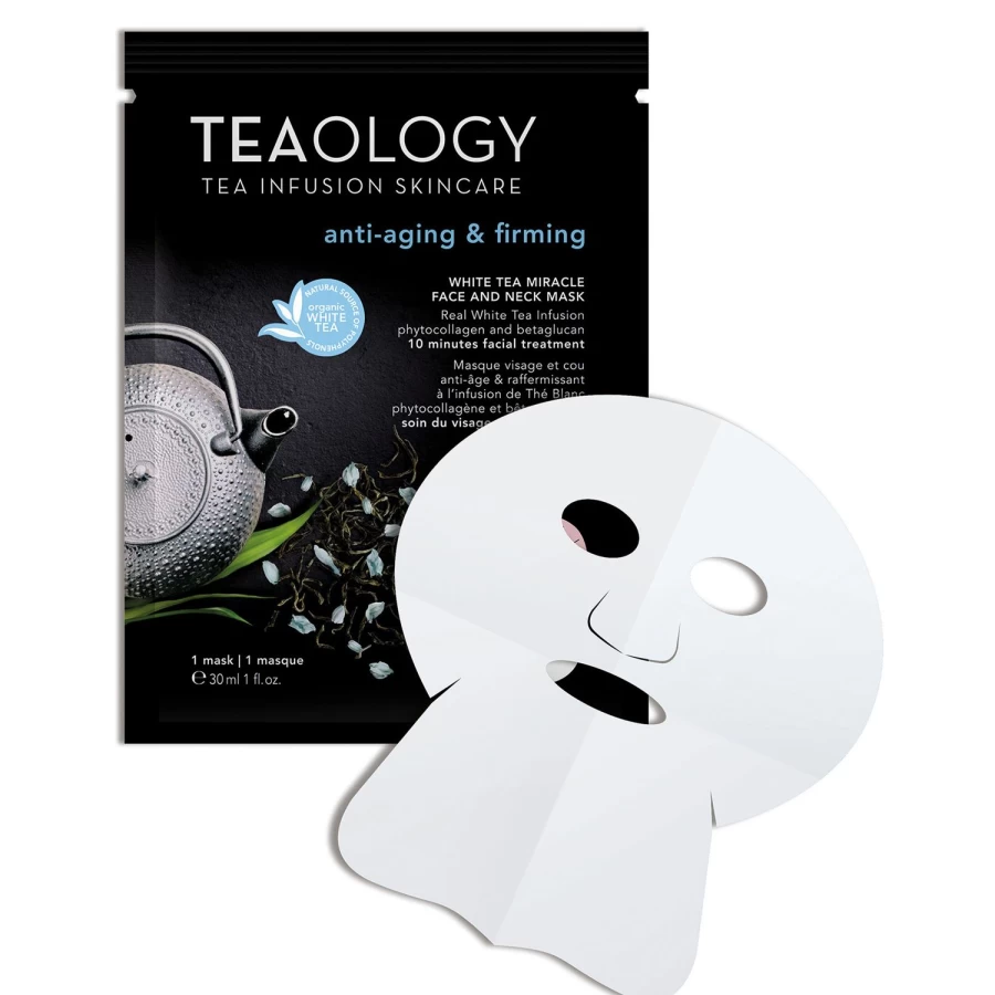 TEAOLOGY Black Tea Anti-Aging & Firming Face And Neck Mask 30ml