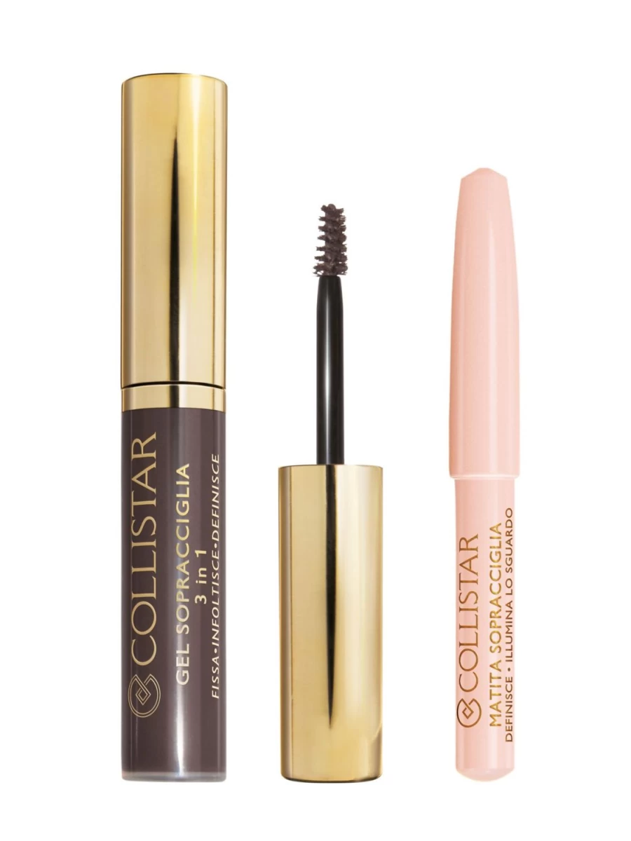 COLLISTAR Perfect Eyebrows Kit - Bruno Silvana Shade 3 for Natural-Looking Brows