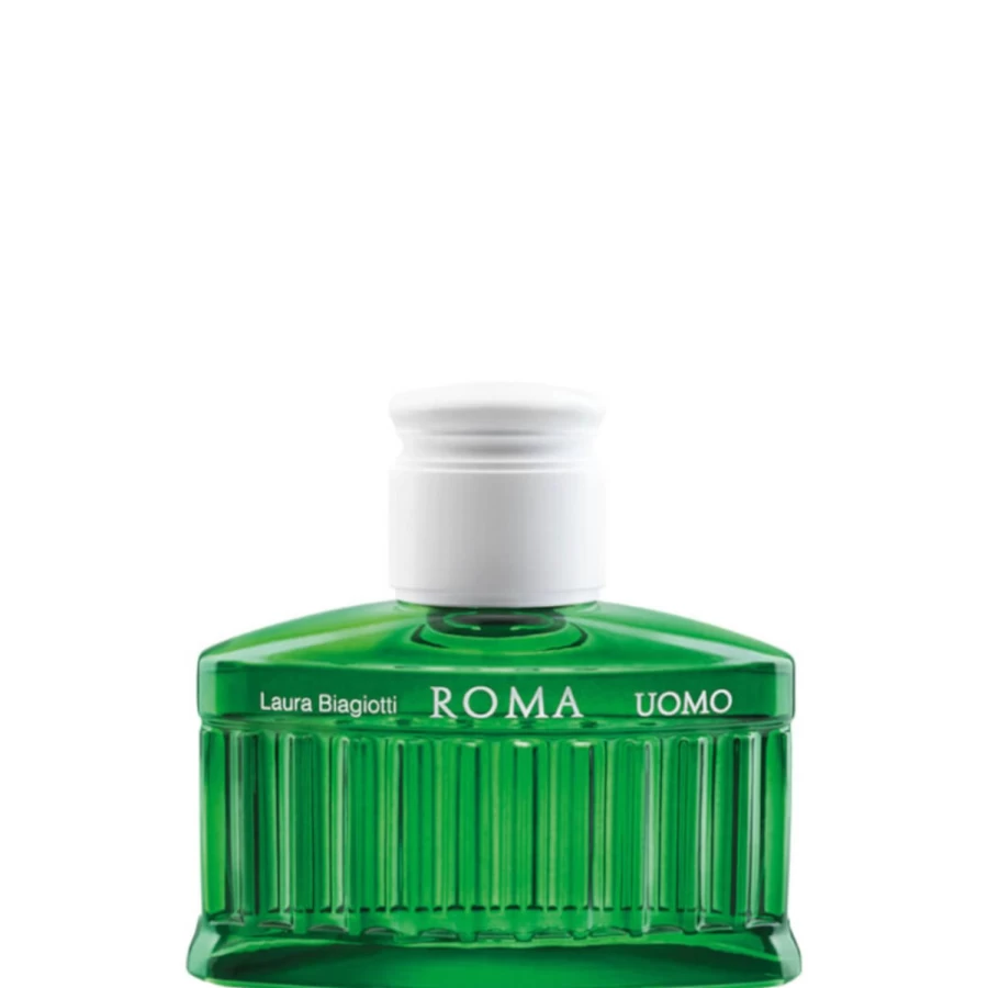 Laura Biagiotti Roma Uomo Swing Green EDT for Men, 40ml - Fresh Woody Fragrance by BIAGIOTTI