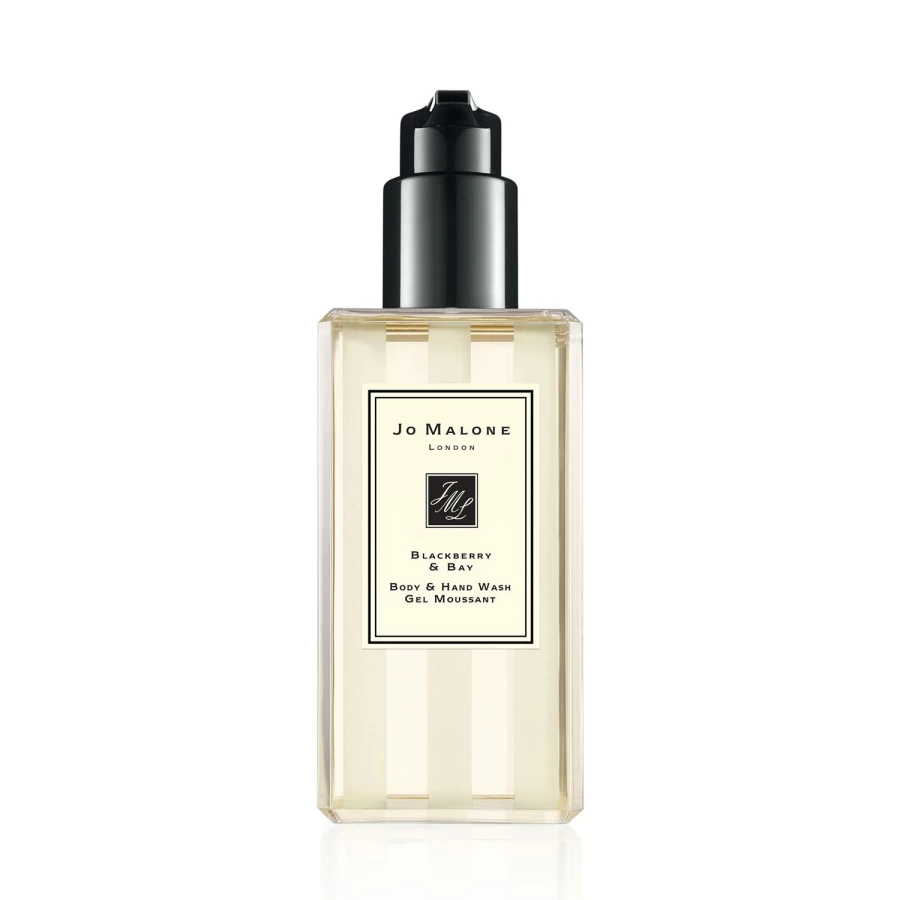 JO MALONE LONDON Blackberry & Bay Body & Hand Wash 250ml - Luxurious Beige Scented Soap for Soft Skin