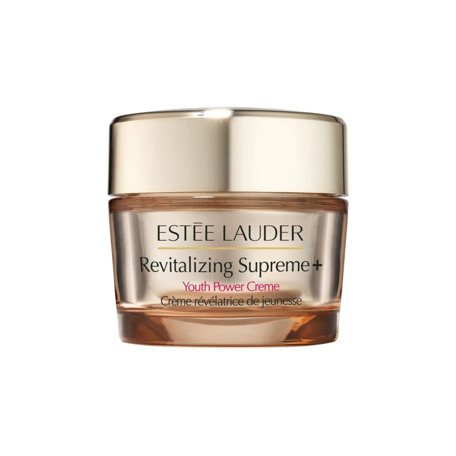 ESTÉE LAUDER Revitalizing Supreme+ Youth Power Creme - Anti-Aging Moisturizer with Golden Yellow Hue for Radiant Skin