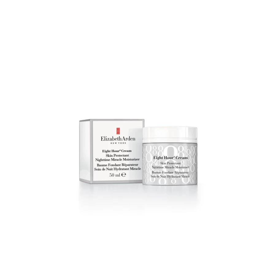 Elizabeth Arden Eight Hour Cream Skin Protectant - Nighttime Moisturizer for Deep Hydration & Repair, 50ml