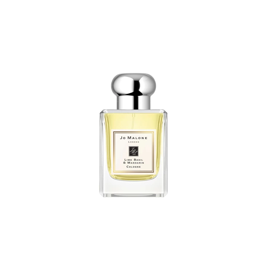 JO MALONE LONDON Lime Basil & Mandarin Cologne 50ml - Fresh Citrus Scent, Beige Bottle, Unisex Perfume
